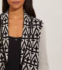 June Knitted Wrap Cardigan